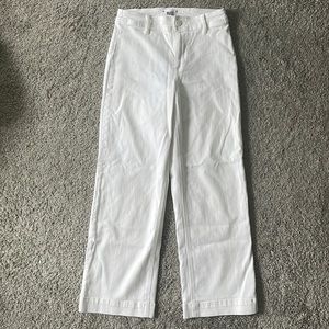 Paige Wide Leg crop jeans